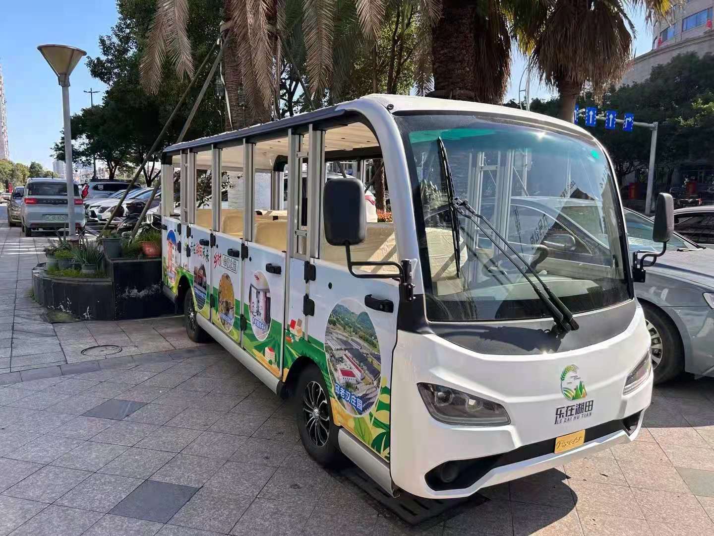 樂在湖田，坐上休閑觀光車一起來體驗未來鄉(xiāng)村田園生活